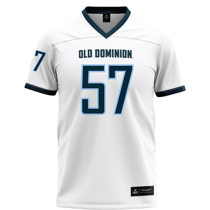 Old Dominion - NCAA Football : Ryan Harvey - White Football Jersey