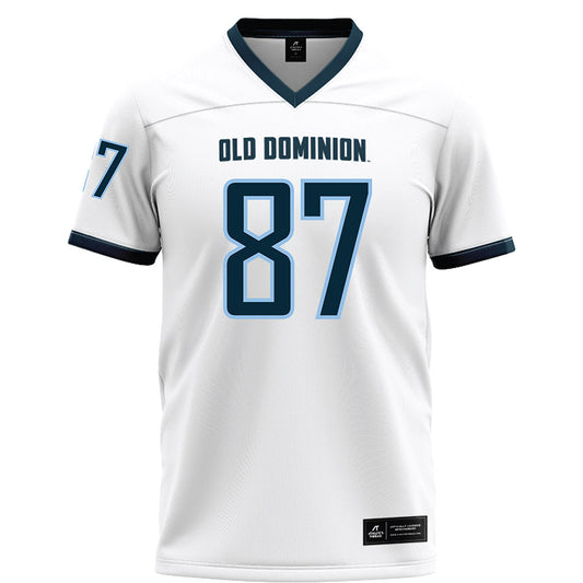 Old Dominion - NCAA Football : Trey Lancaster - White Football Jersey