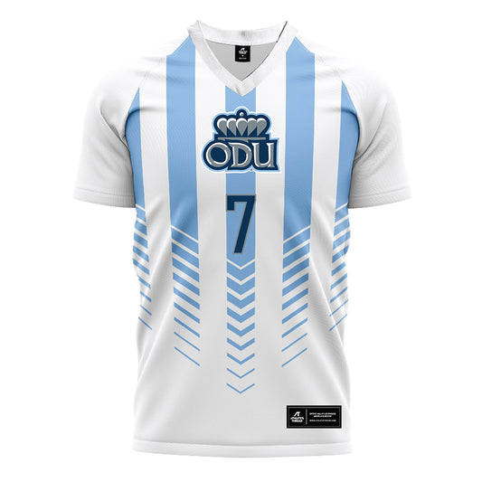 Old Dominion - NCAA Men's Soccer : Marcelo Randolf - White Soccer Jersey-0