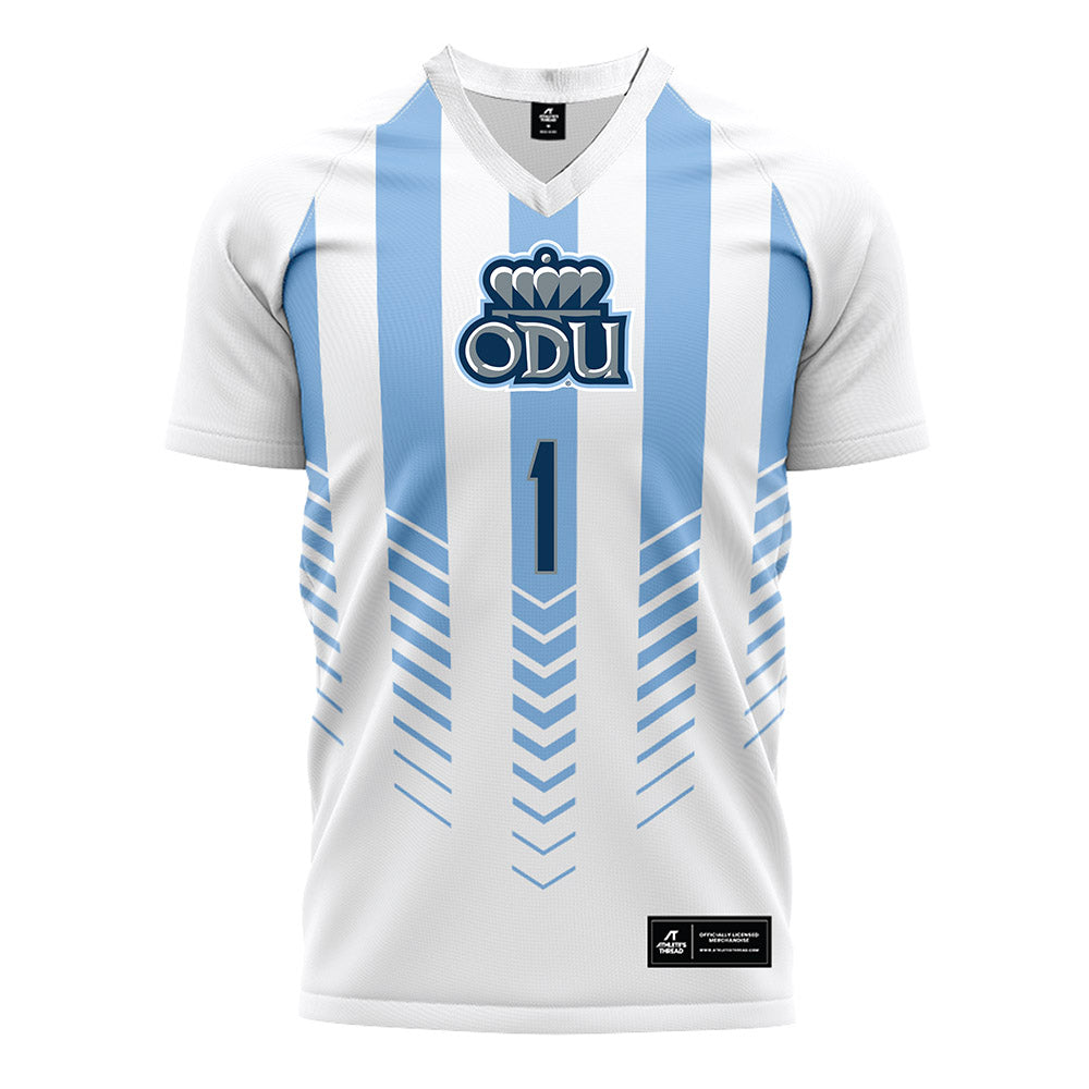 Old Dominion - NCAA Men's Soccer : Michael Statham - White Soccer Jersey-0