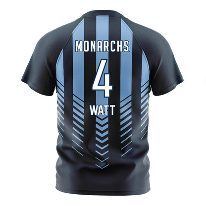 Old Dominion - NCAA Men's Soccer : Evan Watt - Navy Soccer Jersey-1