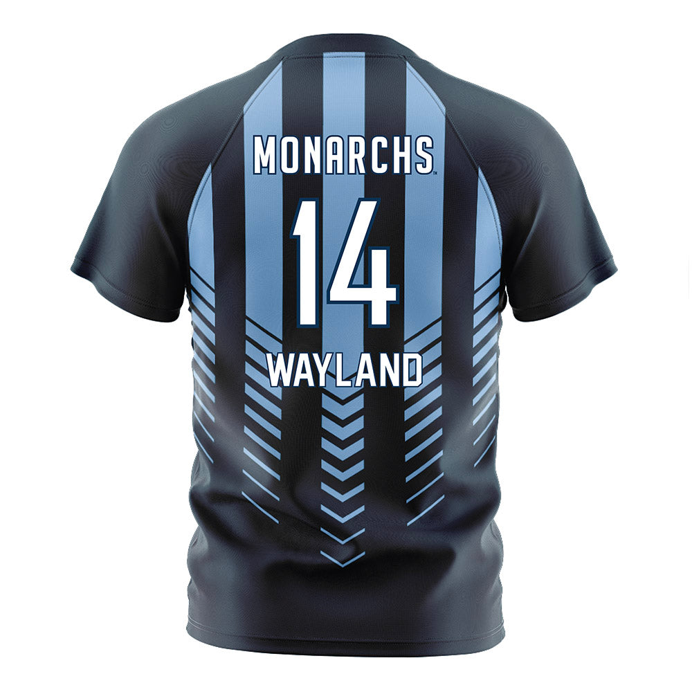 Old Dominion - NCAA Men's Soccer : Micah Wayland - Navy Soccer Jersey