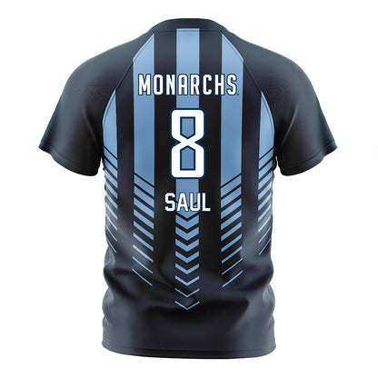 Old Dominion - NCAA Men's Soccer : Barrett Saul - Navy Soccer Jersey-1