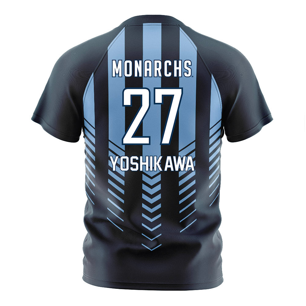 Old Dominion - NCAA Men's Soccer : Kosuke Yoshikawa - Navy Soccer Jersey-1