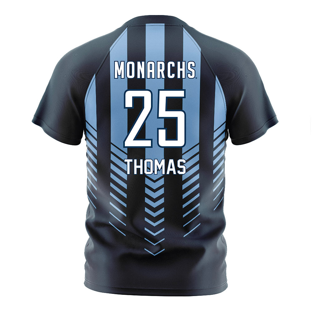 Old Dominion - NCAA Men's Soccer : Conor Thomas - Navy Soccer Jersey