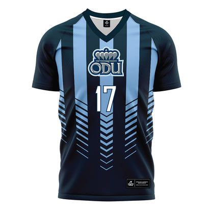 Old Dominion - NCAA Men's Soccer : Miguel Menendez - Navy Soccer Jersey-0