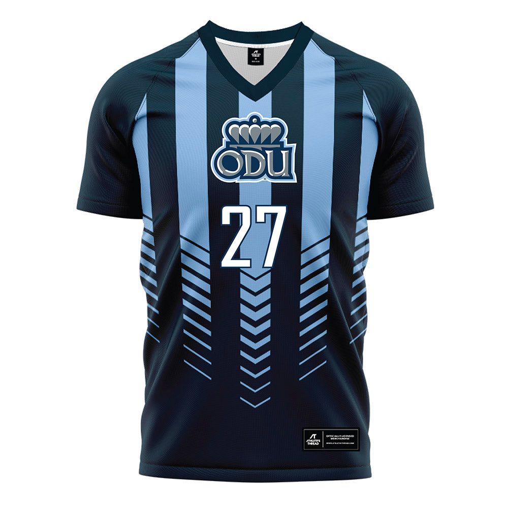Old Dominion - NCAA Men's Soccer : Kosuke Yoshikawa - Navy Soccer Jersey-0
