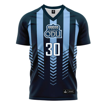 Old Dominion - NCAA Men's Soccer : Jago Lott - Navy Soccer Jersey-0