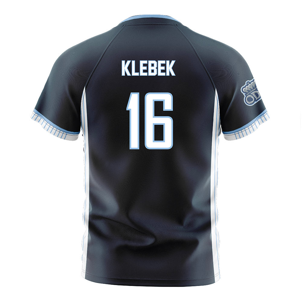 Old Dominion - NCAA Women's Soccer : Laura Klebek - Navy Soccer Jersey-1