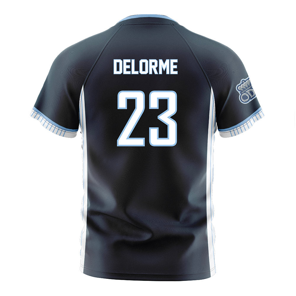 Old Dominion - NCAA Women's Soccer : Laurence Delorme - Navy Soccer Jersey