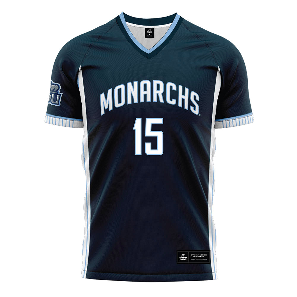 Old Dominion - NCAA Women's Soccer : Navi Kawesi-Mukooza - Navy Soccer Jersey-0