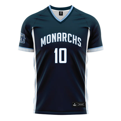 Old Dominion - NCAA Women's Soccer : Andrea Balcazar - Navy Soccer Jersey