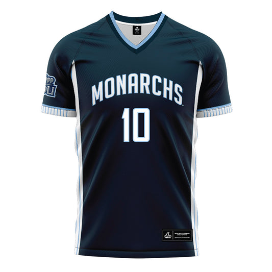 Old Dominion - NCAA Women's Soccer : Andrea Balcazar - Navy Soccer Jersey