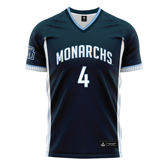 Old Dominion - NCAA Women's Soccer : Sydney Somers - Navy Soccer Jersey