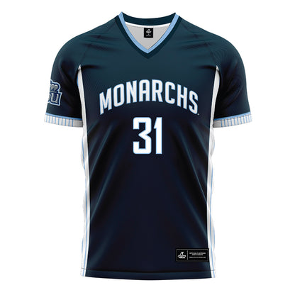 Old Dominion - NCAA Women's Soccer : Erin Jones - Navy Soccer Jersey