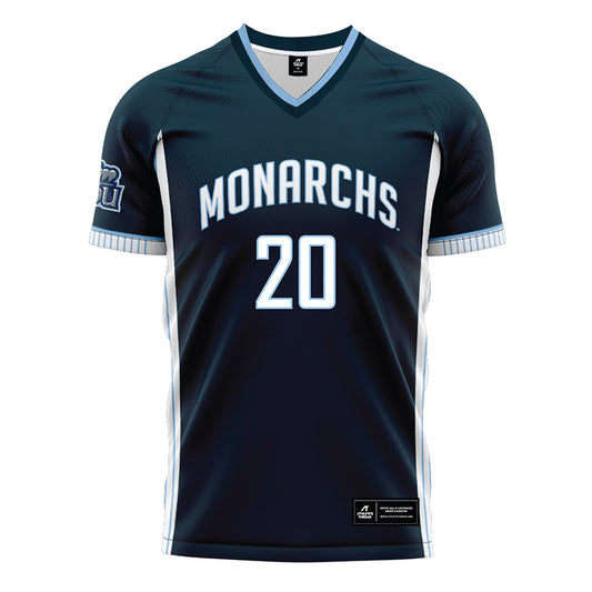 Old Dominion - NCAA Women's Soccer : Cecilia Riggs - Navy Soccer Jersey-0