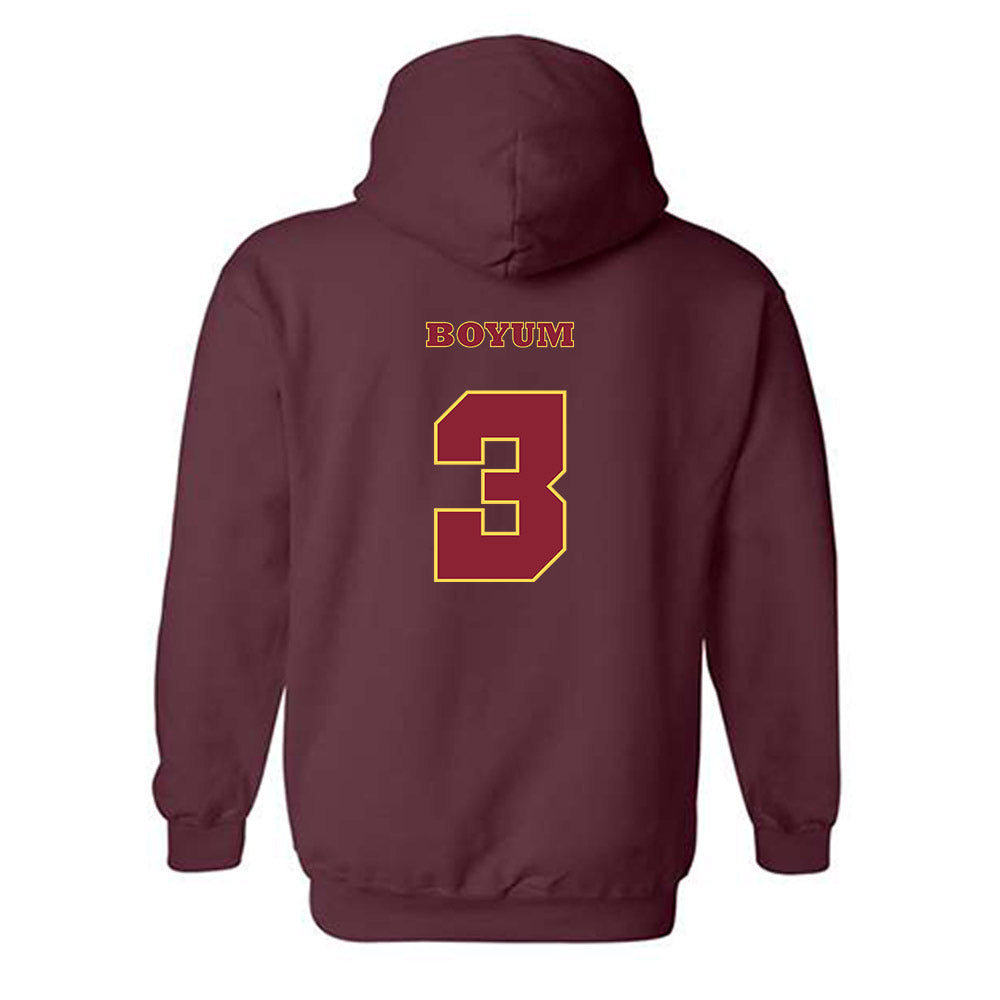 NSU - NCAA Baseball : Tyler Boyum - Replica Shersey Hooded Sweatshirt-1