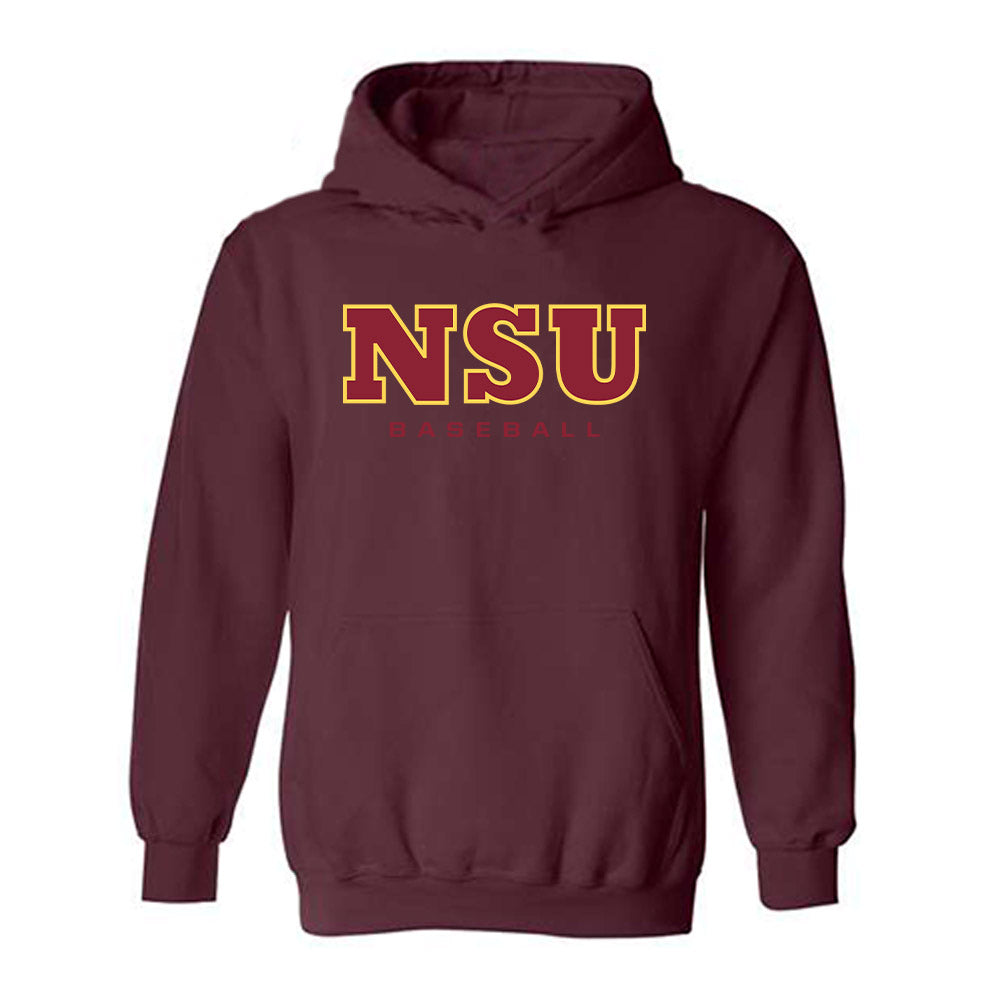 NSU - NCAA Baseball : Braxton Kusler - Replica Shersey Hooded Sweatshirt