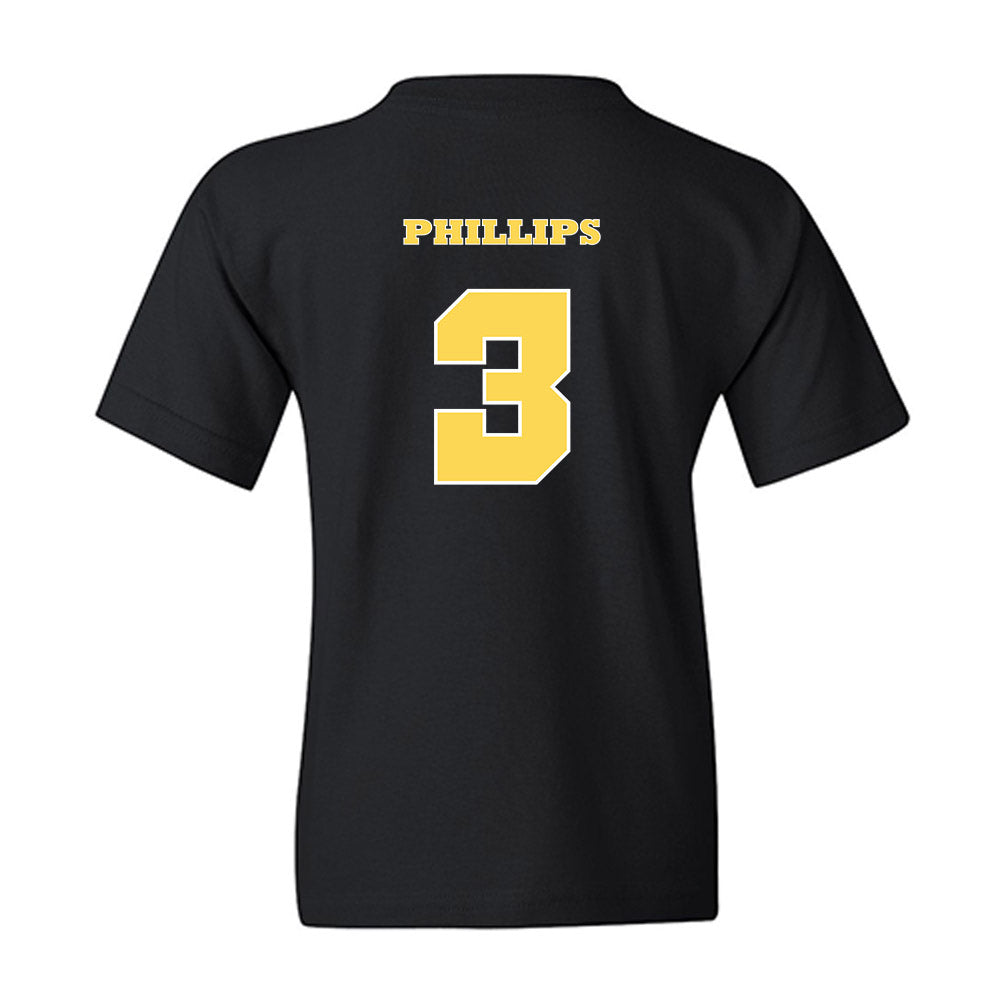 NSU - NCAA Men's Basketball : Brendan Phillips - Replica Shersey Youth T-Shirt-1