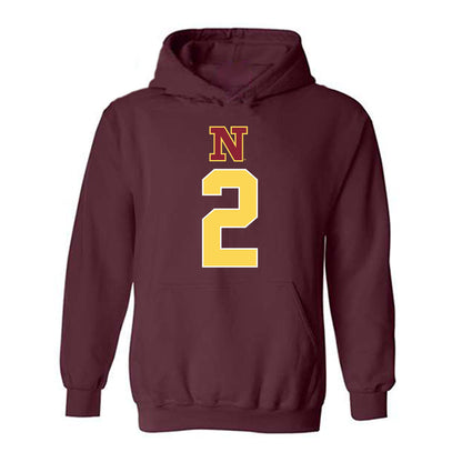 NSU - NCAA Women's Basketball : Makenzie Carrier - Replica Shersey Hooded Sweatshirt-0