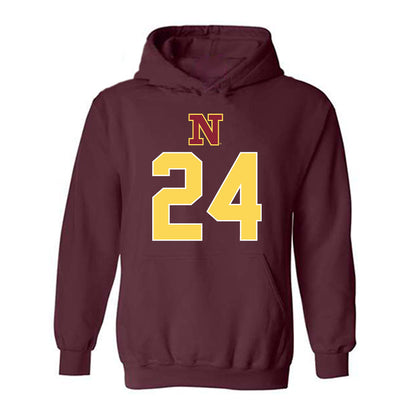 NSU - NCAA Women's Basketball : Carli Kuyper - Replica Shersey Hooded Sweatshirt-0