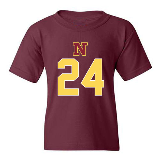 NSU - NCAA Women's Basketball : Carli Kuyper - Replica Shersey Youth T-Shirt-0