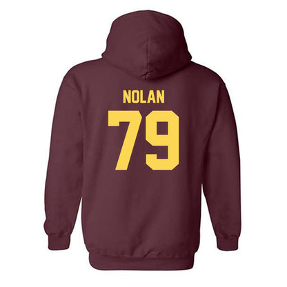 NSU - NCAA Football : Michael Nolan - Replica Shersey Hooded Sweatshirt-1