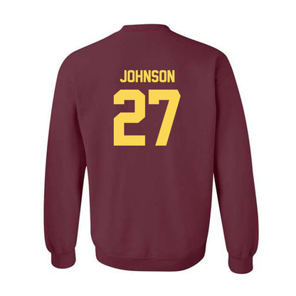 NSU - NCAA Football : Kale Johnson - Replica Shersey Crewneck Sweatshirt-1