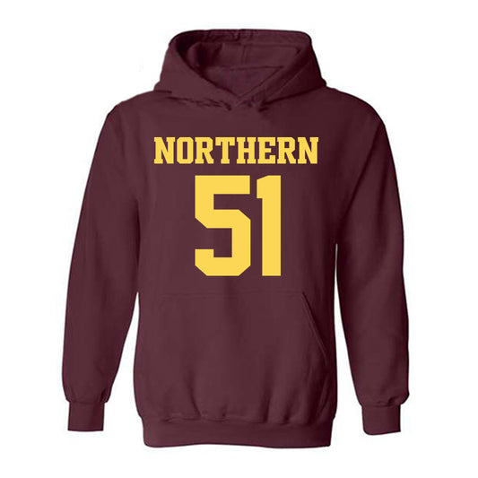 NSU - NCAA Football : Chase Sturm - Replica Shersey Hooded Sweatshirt