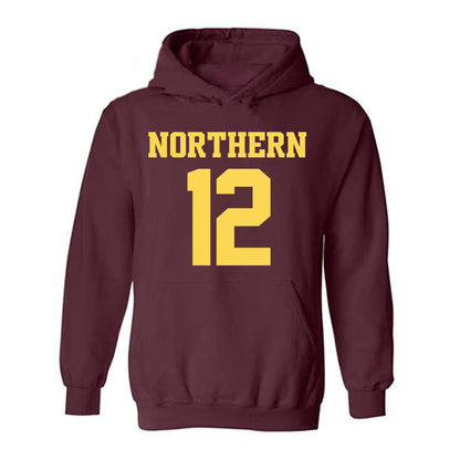 NSU - NCAA Football : Collin Fritton - Replica Shersey Hooded Sweatshirt-0