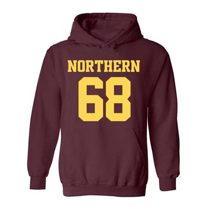 NSU - NCAA Football : Quinton Mastropietro - Replica Shersey Hooded Sweatshirt-0