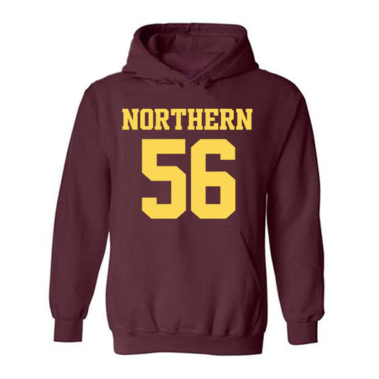 NSU - NCAA Football : Sam Souerdyke - Replica Shersey Hooded Sweatshirt-0