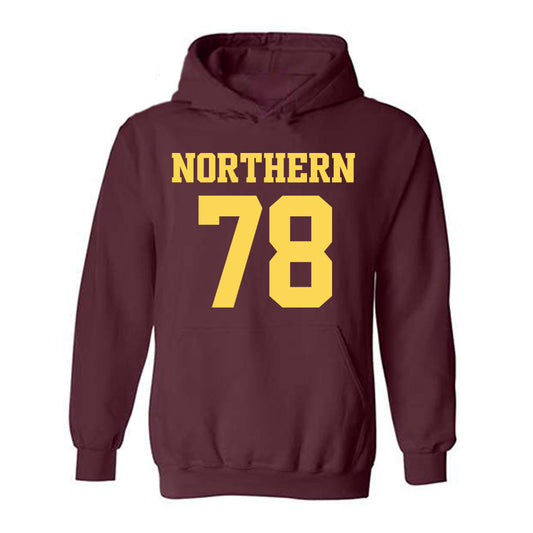 NSU - NCAA Football : Ty Mikel - Replica Shersey Hooded Sweatshirt-0