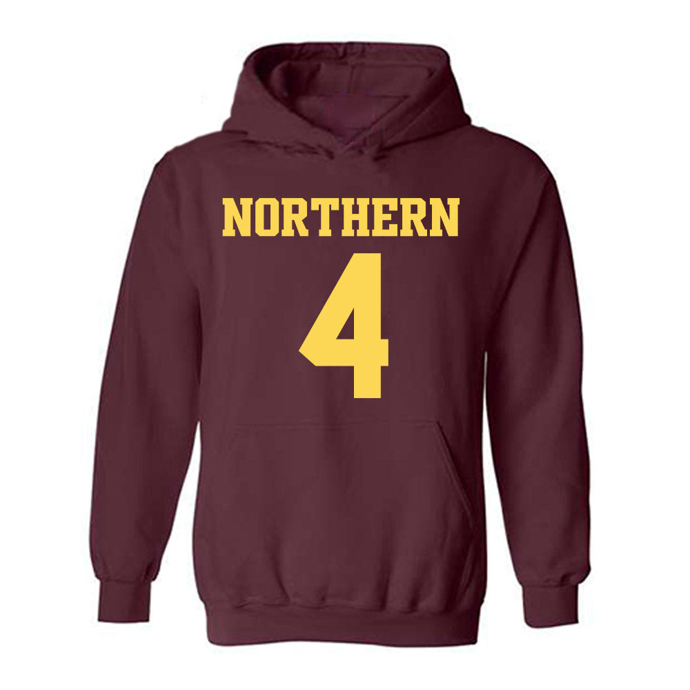 NSU - NCAA Football : Kyle Thomas - Replica Shersey Hooded Sweatshirt-0