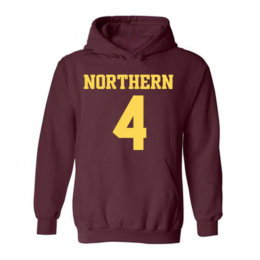 NSU - NCAA Football : Kyle Thomas - Replica Shersey Hooded Sweatshirt-0