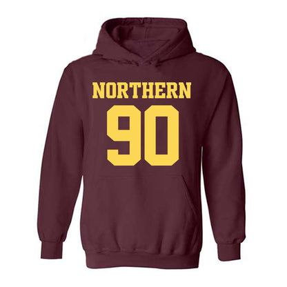 NSU - NCAA Football : Noah Hutmacher - Replica Shersey Hooded Sweatshirt