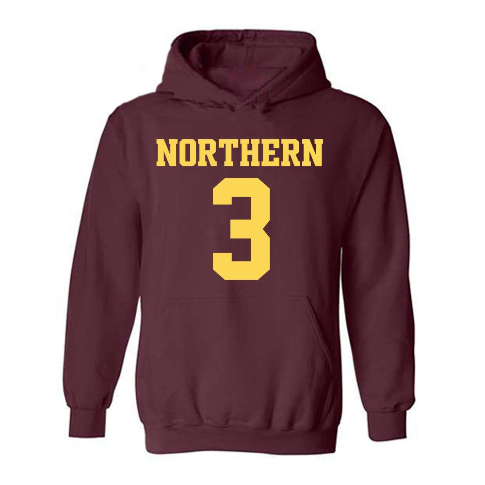 NSU - NCAA Football : Carter Campbell - Replica Shersey Hooded Sweatshirt-0