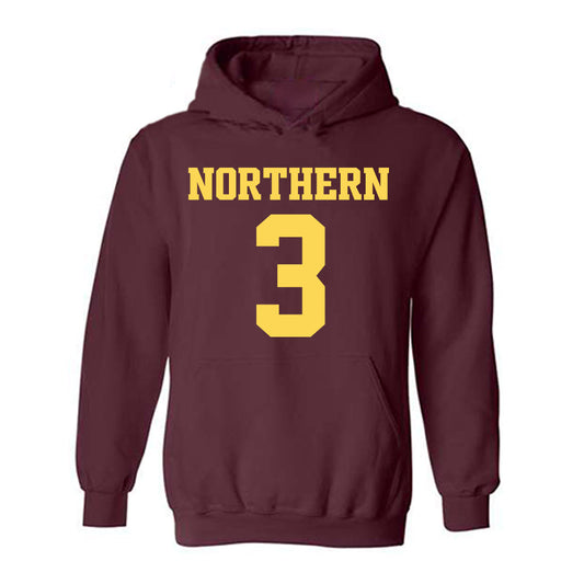 NSU - NCAA Football : Carter Campbell - Replica Shersey Hooded Sweatshirt-0
