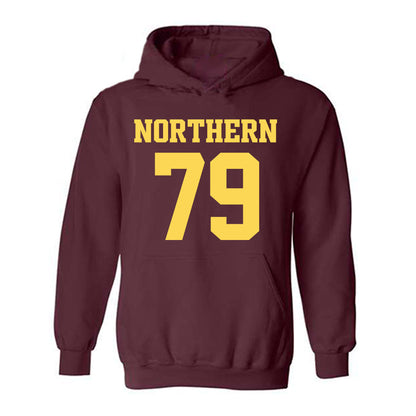NSU - NCAA Football : Michael Nolan - Replica Shersey Hooded Sweatshirt-0
