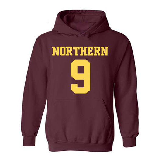 NSU - NCAA Football : Tasean Young Jr - Replica Shersey Hooded Sweatshirt-0