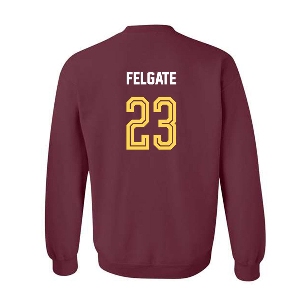NSU - NCAA Women's Soccer : Molly Felgate - Replica Shersey Crewneck Sweatshirt-1