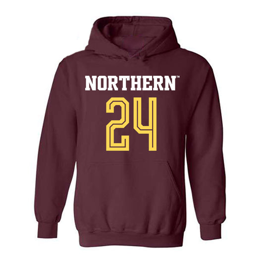 NSU - NCAA Women's Soccer : Emma Puttin - Replica Shersey Hooded Sweatshirt-0