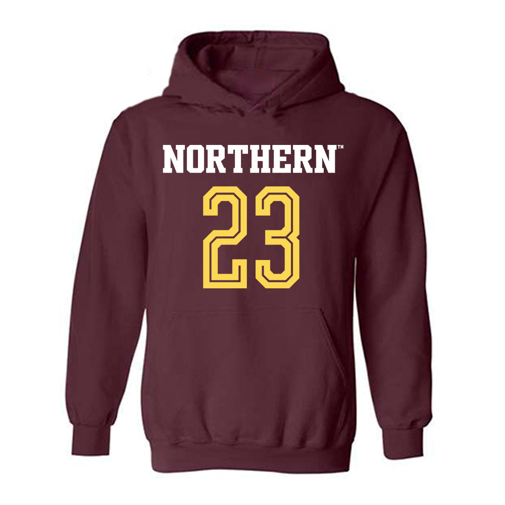 NSU - NCAA Women's Soccer : Molly Felgate - Replica Shersey Hooded Sweatshirt-0
