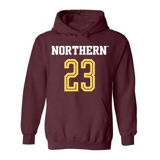 NSU - NCAA Women's Soccer : Molly Felgate - Replica Shersey Hooded Sweatshirt-0