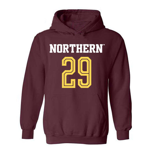 NSU - NCAA Women's Soccer : Taylor Dudzinski - Replica Shersey Hooded Sweatshirt