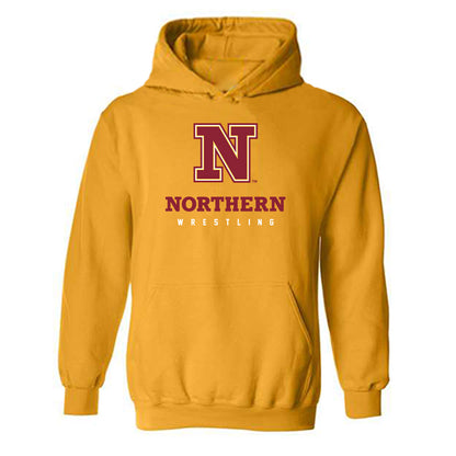 NSU - NCAA Wrestling : Rudy Lopez - Classic Shersey Hooded Sweatshirt-0