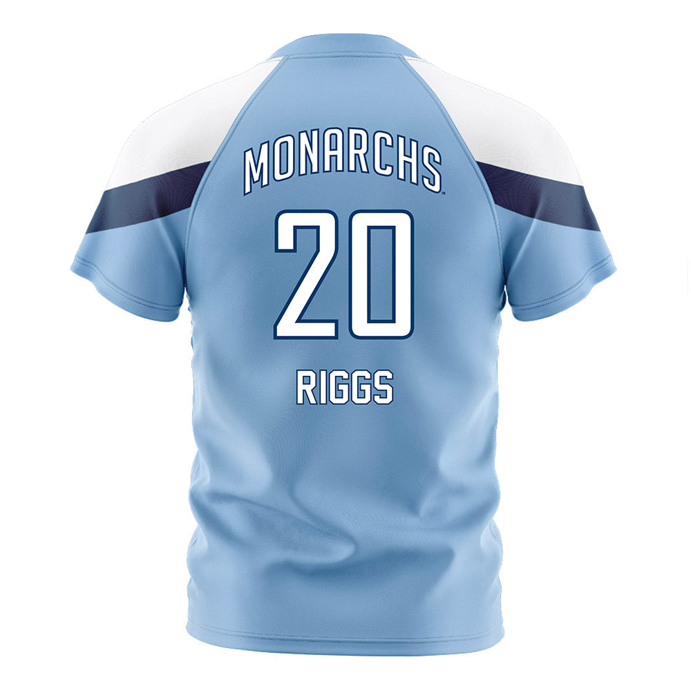 Old Dominion - NCAA Women's Soccer : Cecilia Riggs - Light Blue Soccer Jersey-1