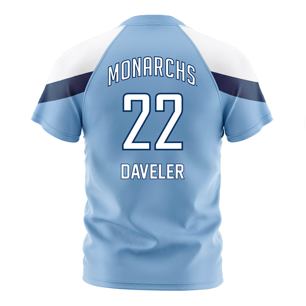 Old Dominion - NCAA Women's Soccer : Jenna Daveler - Light Blue Soccer Jersey