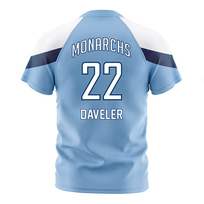 Old Dominion - NCAA Women's Soccer : Jenna Daveler - Light Blue Soccer Jersey