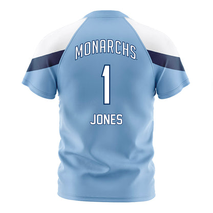 Old Dominion - NCAA Women's Soccer : Erin Jones - Light Blue Soccer Jersey-1